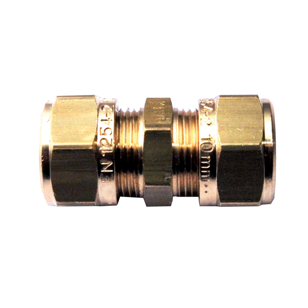 RACCORDO DOPPIO OGIVA OTTONE 14X14-1101