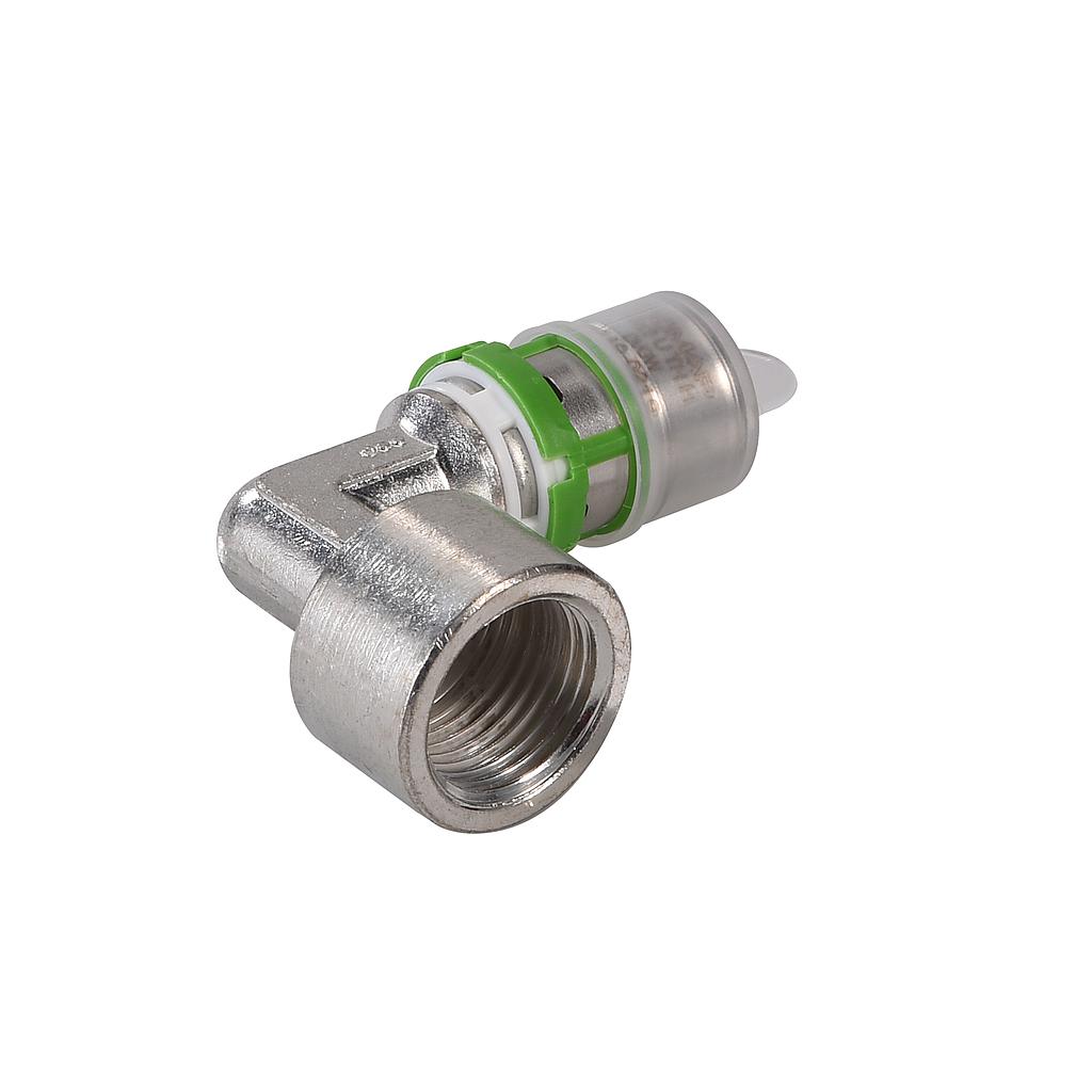 GOMITO FEMMINA 20x1/2" PRESSARE-MULTISKIN