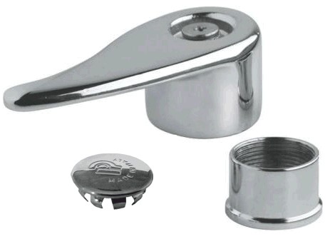 DEVIATORE CON GHIERA + PLACCA X PASSO RAPIDO INCASSO CROMATO