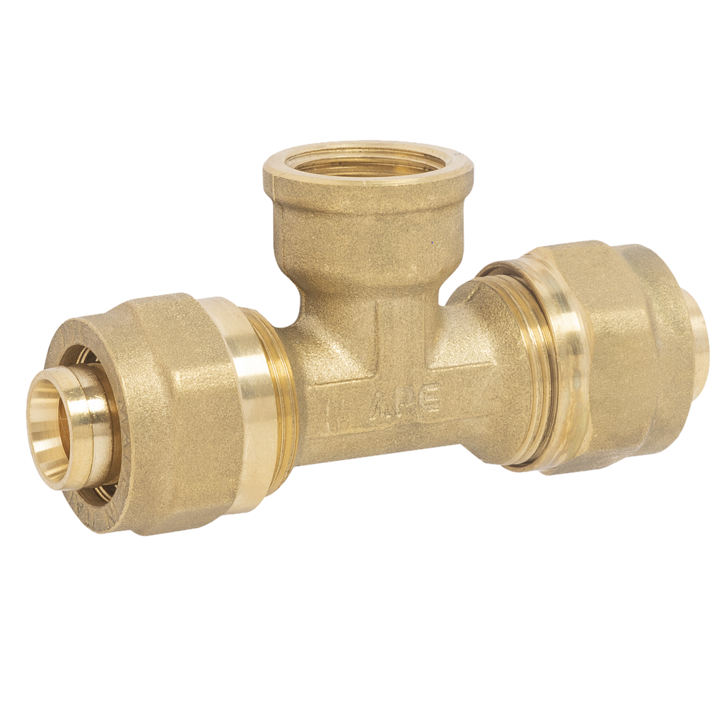 TEE FEMMINA MULTISTRATO CON INSERTO ESTRAIBILE 32X1"X32 3MM