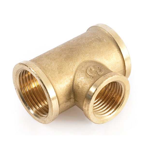 TEE 3 LATI RIDOTTA 1"X1/2X1" GIALLA