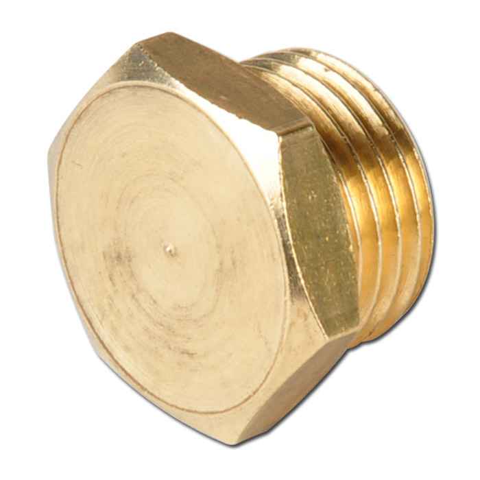 TAPPO ESAGONALE MASCHIO 1"1/2 GIALLO