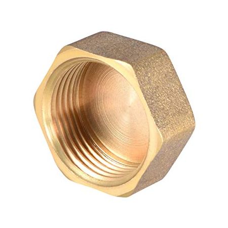 TAPPO ESAGONALE FEMMINA 1"1/2 GIALLO