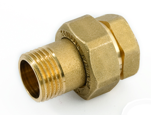 BOCCHETTONE DRITTO TENUTA ORING 3PZ MF 1/2 GIALLO