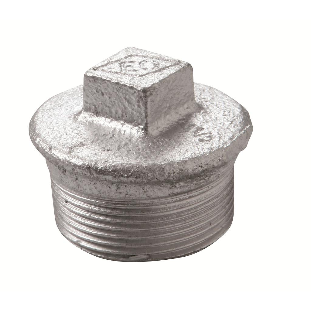 TAPPO MASCHIO 1/2" ZINCATO