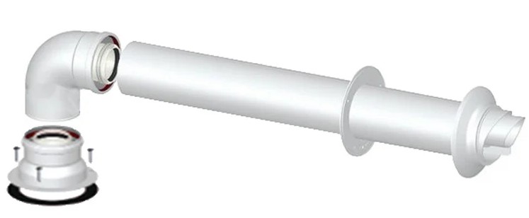 KIT SCARICO FUMI X MINI BF ERP D.60/100