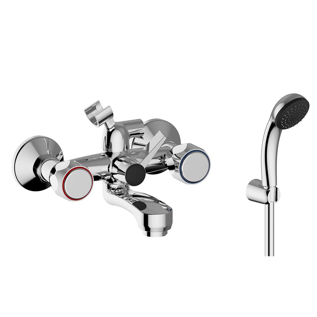 GRUPPO VASCA CON DOCCIA SENZA DUPLEX - IRIS