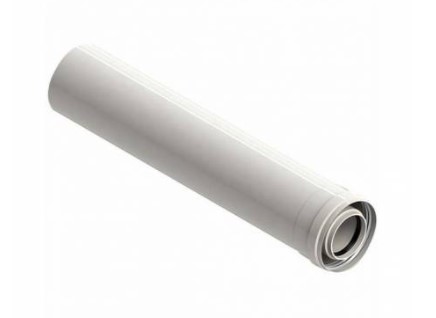 PROLUNGA COASSIALE CONDENSAZIONE D60/100 MM1000