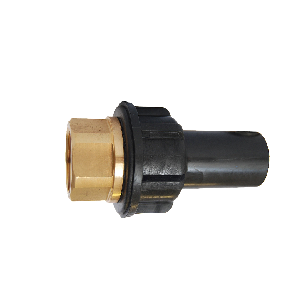 RACCORDO DI TRANSIZIONE PE/OTTONE FILETTATO FEMMINA 75X2"1/2