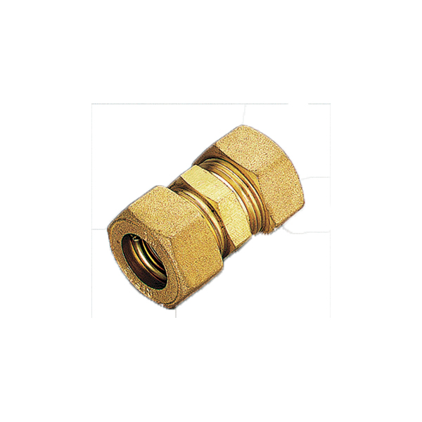RACCORDO DOPPIO ORING GAS RAME 22X22