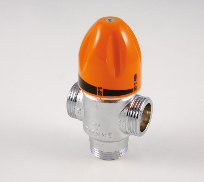 MISCELATORE TERMOSTATICO PER IMPIANTI SOLARI 1"