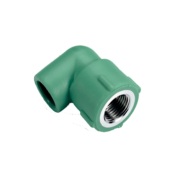 GOMITO FEMMINA PPR VERDE D.25X3/4"