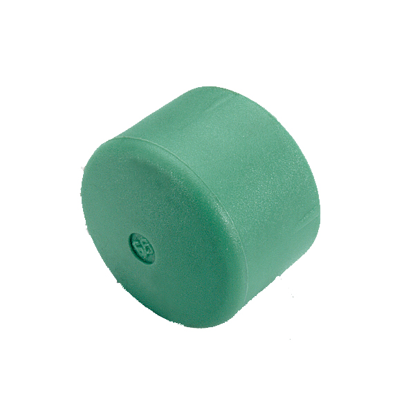 TAPPO A CALOTTA PPR VERDE D.40