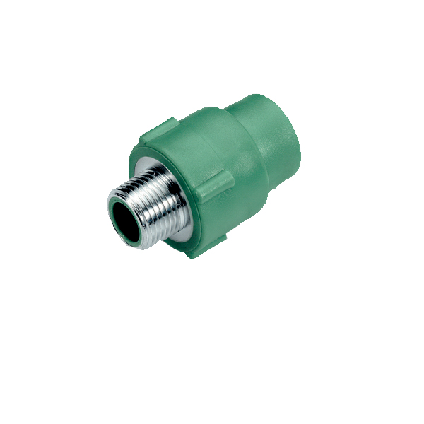 RACCORDO MASCHIO PPR VERDE D.40X1"1/4
