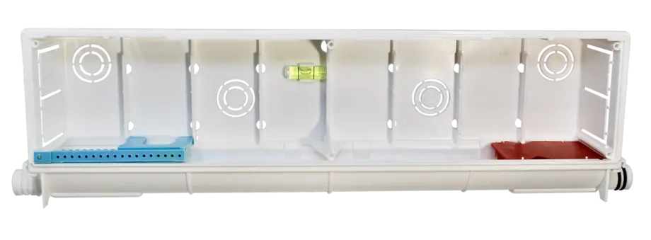CLIMABOX STOP PREDISPOSIZIONE INCASSO C/GALLEGG. ANTIODORE 43x13X65MM