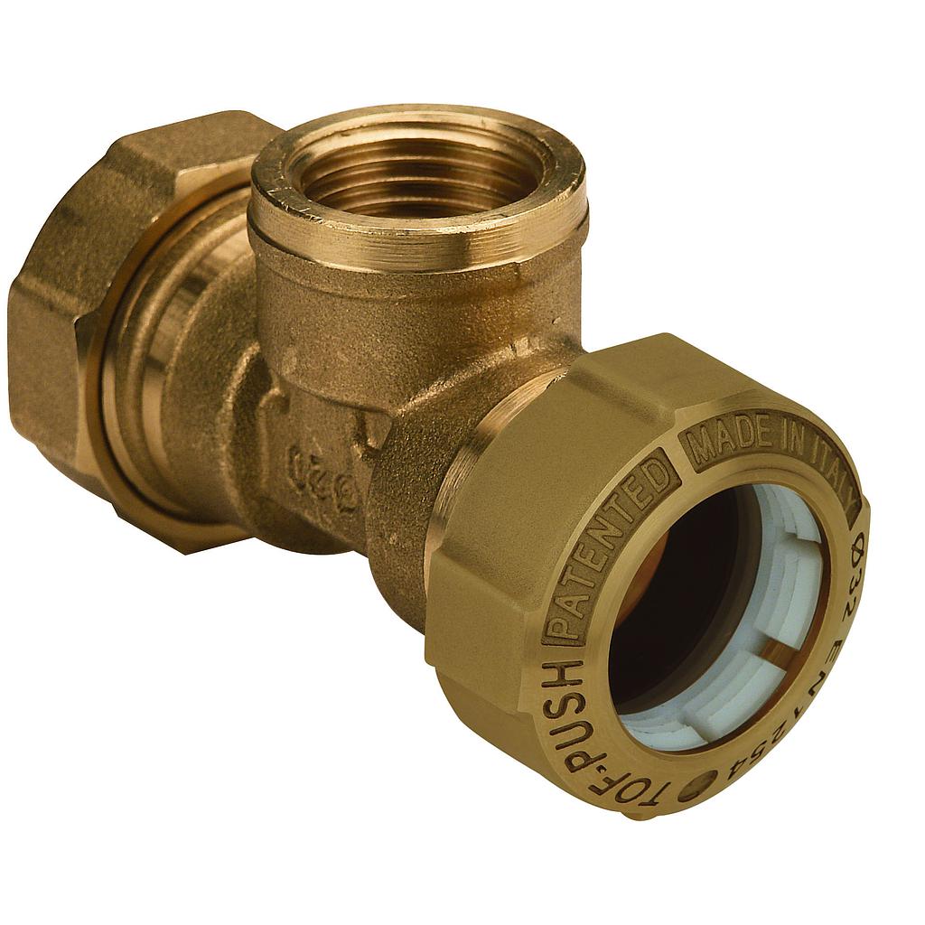 TEE FEMMINA da 25x3/4x25 TOF
