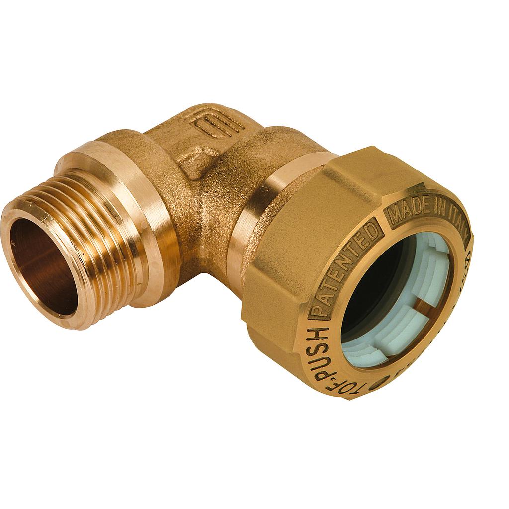GOMITO MASCHIO DA 3/4x25 TOF