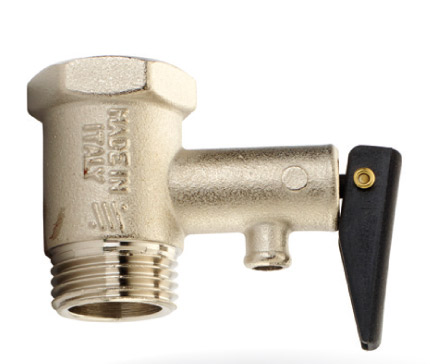 VALVOLA RITEGNO x SCALDABAGNO  CON LEVETTA 1/2.144