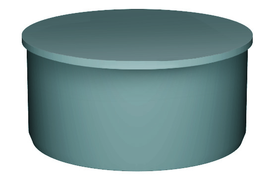 TAPPO TERMINALE 75 GRIGIO