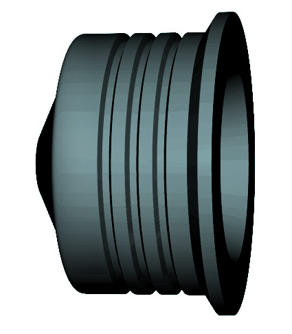 MORSETTO GOMMA 46/40