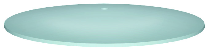 PIATTELLO INOX D.135