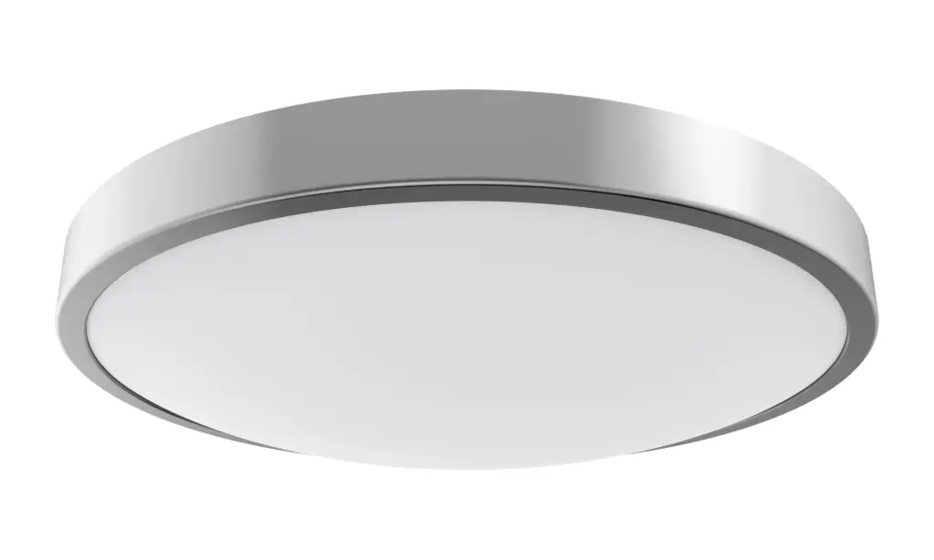 PLAFONIERA 17W BIANCO/ARGENTO 1200LM