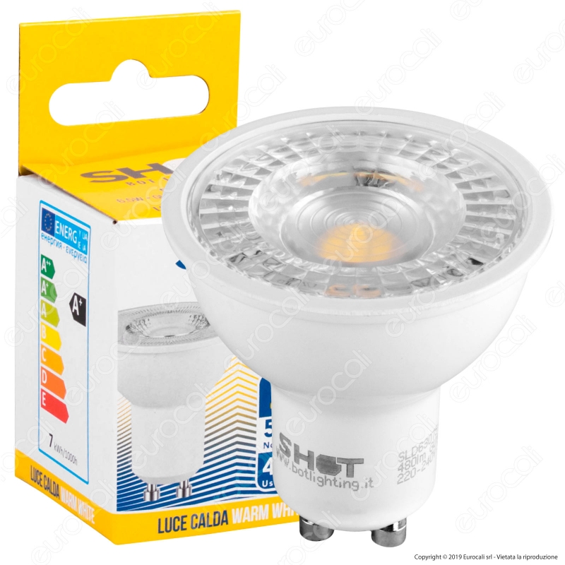 LAMP.GU10 4,9W 535LM 3000K