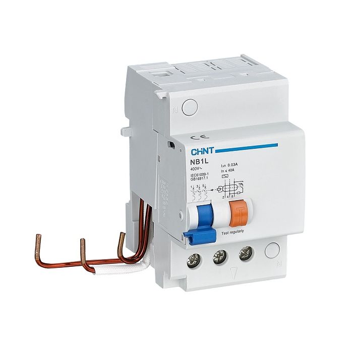 BLOCCO DIFFERENZIALE ACCOPPIABILE P 50/63A 30mA Tipo AC