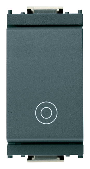 PULSANTE GENERICO 10A IDEA GRIGIO