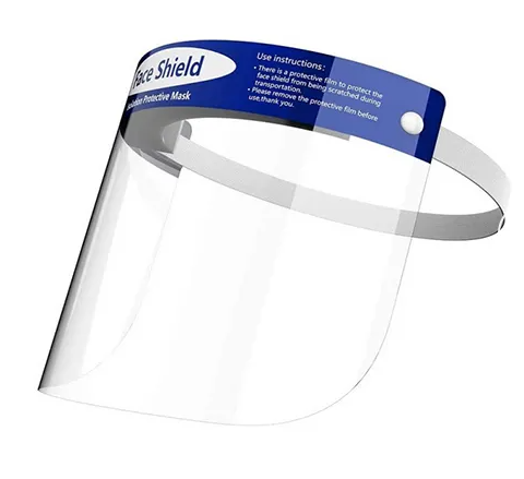 VISIERA PROTETTIVA TRASPARENTE