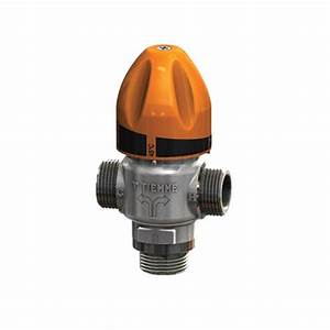VALVOLA DEVIATRICE TERMOSTATICA PER SISTEMA SOLARE MASCHIO 3/4 DA 30-55°C