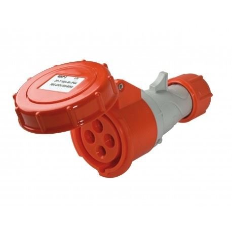 PRESA VOL.IP44 32A 3P+T ROSSA