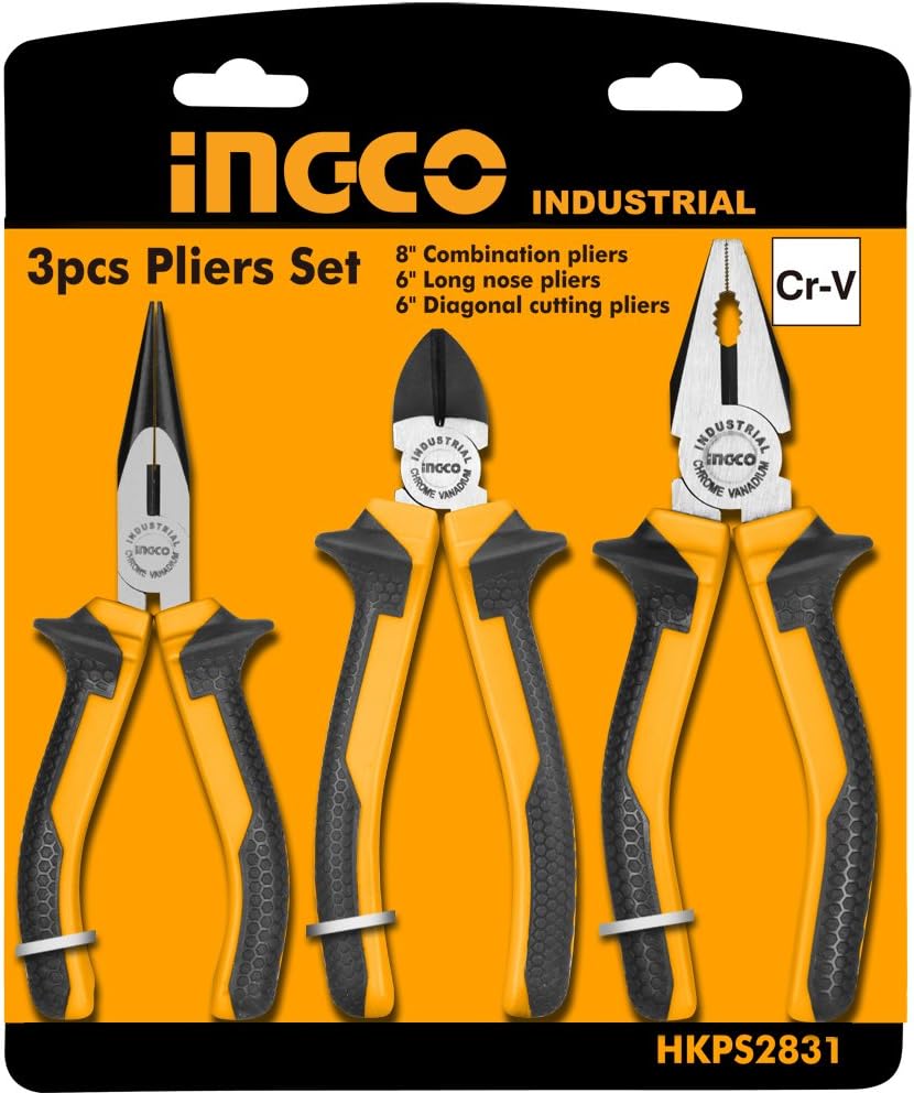 SET 3 PINZE PROFESsionali - INGCO