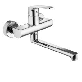 MISCELATORE LAVELLO A MURO SERIE LIME