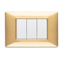 PLACCA 3M PLANA ORO LUCIDO