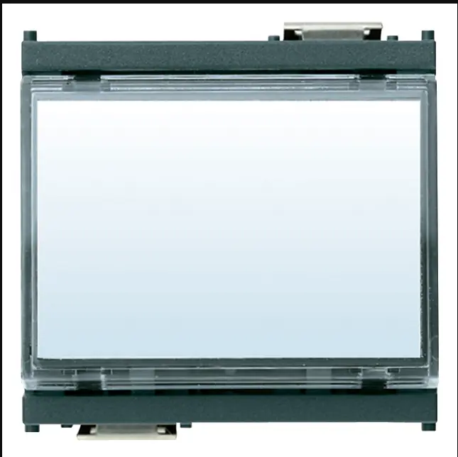 PULSANTE TARGHETTA1P NO 10A 12-24V IDEA GRIGIO