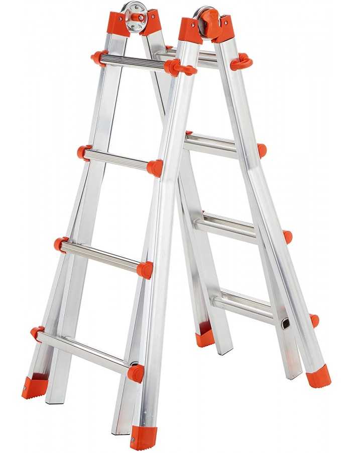 SCALA TEL.ALLUMINIO 4+4