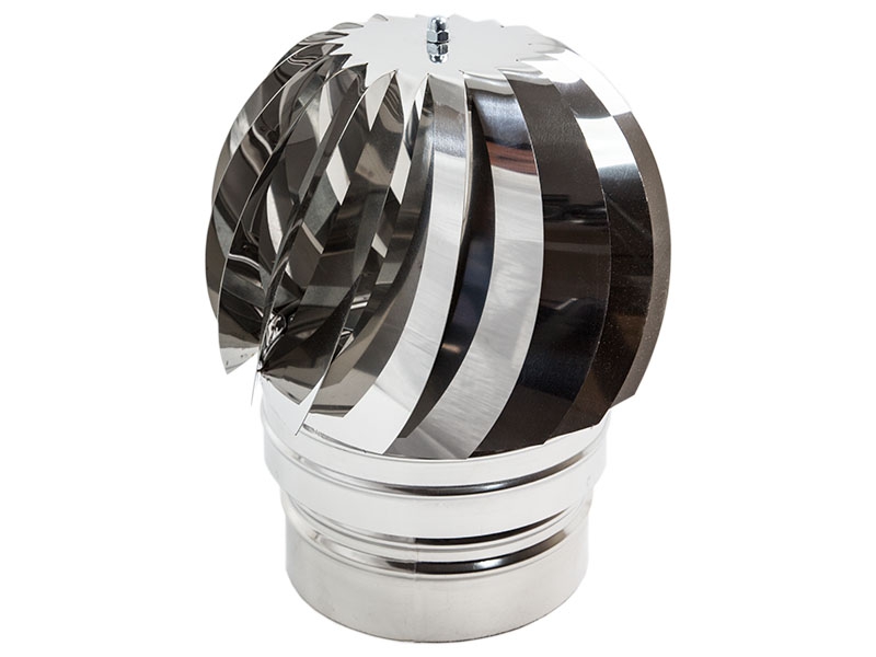 CAPPELLO EOLICO D.180  PER CANNA FUMARIA