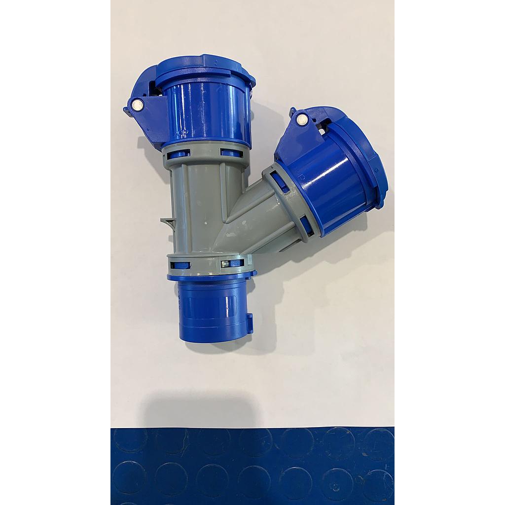 MOLTIPLICATORE 2 USC. 16A 2P+T 240V