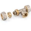 TEE 3 LATI FEMMINA 32X1X32 NICHELATO PER MULTISTRATO INSERTO FISSO ASTORI