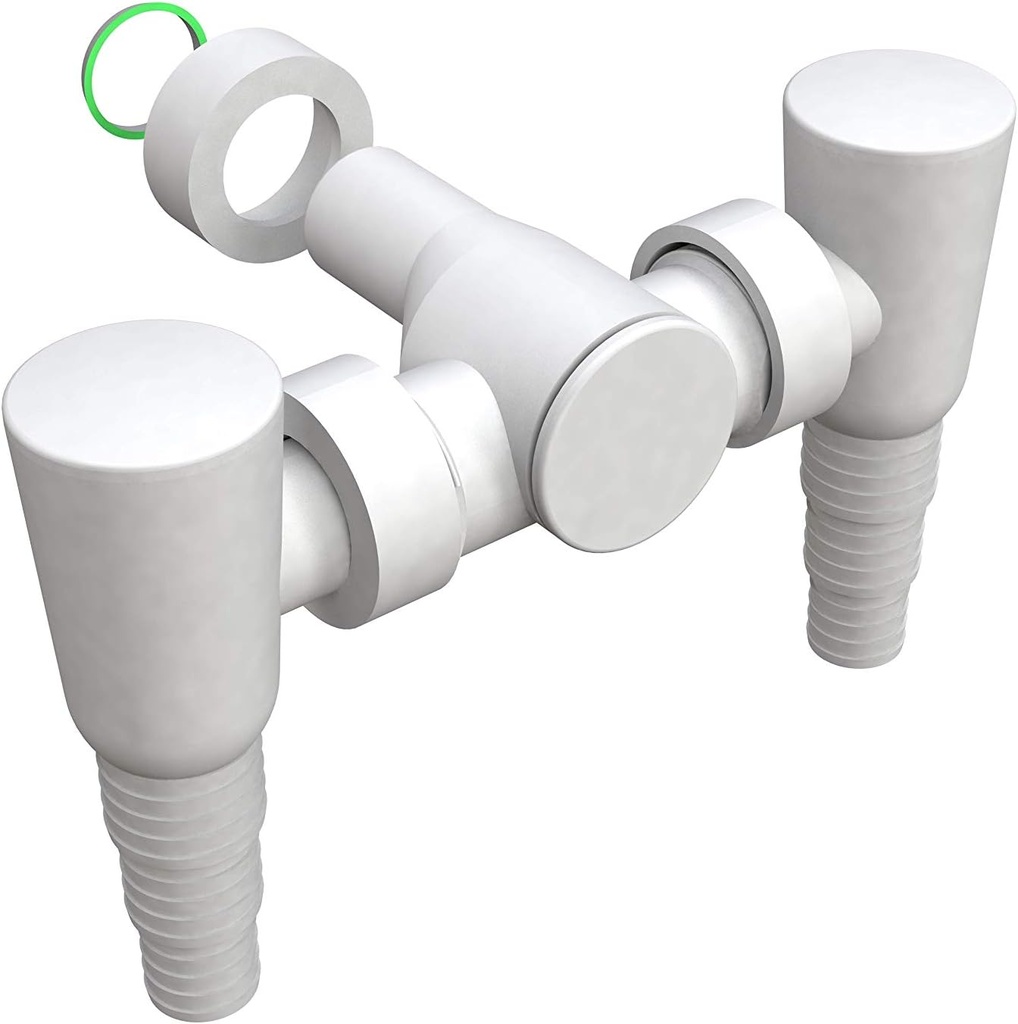 DOPPIO GO - SCARICO PER LAVATRICE/LAVASTOVIGLIE CON SCARICO FILETTATO 1”