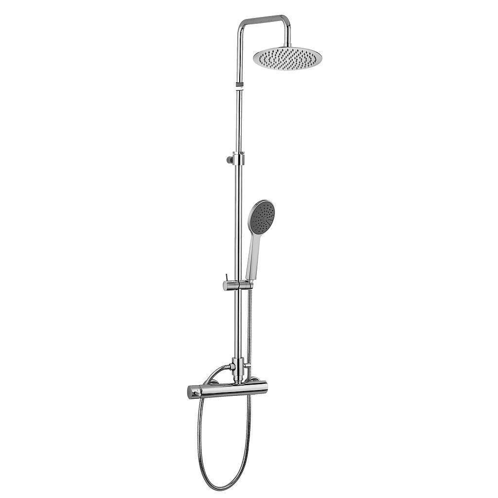 COLONNA REGOLABILE MINI MASTER CON DEVIATORE DOCCETTA GIADA + SOFFIONE
