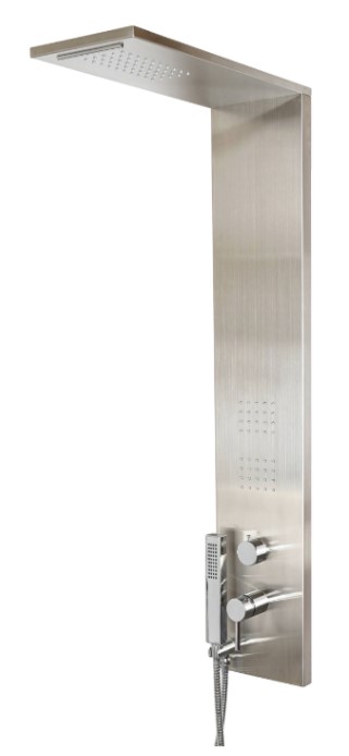 COLONNA DOCCIA TREND CROMO SATINATO