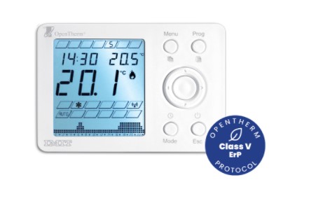 CRONOTERMOSTATO SETTIMANALE OPENTHERM IN CLASSE "V" - IMIT