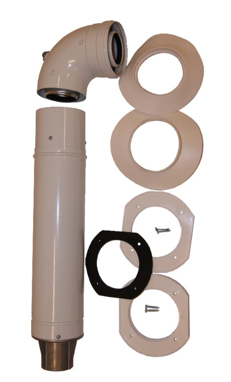 KIT SCARICO FUMI D.60/100 PER SCALDACQUA