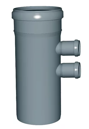 TRONCHETTO 110 A 2 VIE GRIGIO