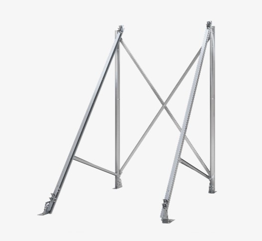 STAFFA TETTO PIANO PER 1 PANNELL0 C/FORZ. -108476