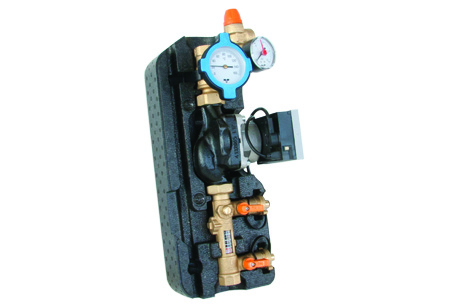 GRUPPO IDRAULICO SINGOLO POMPA WILO PARA 15/7 PWM2 IMPIAN. SOLARI 1-10 L/MIN 