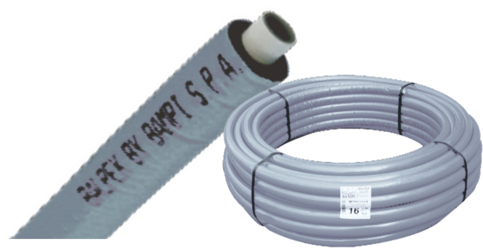 TUBO MULTISTRATO RIVESTITO 32X3 BAMPI