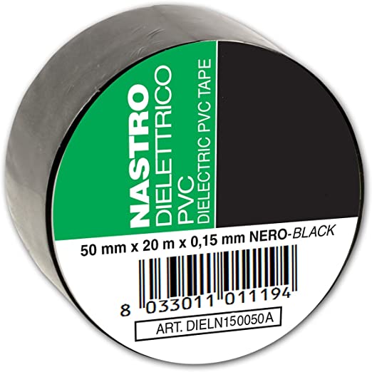 NASTRO DIELETTRICO GRIGIO H 50 mm x 33m SP 0,15 mm